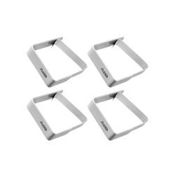 Juego de 4 Pinzas Inox para Mantel - Fermo Gris - Gefu GEFU GF22350