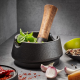 Cast Iron Mortar - X-Plosion Black - Gefu GEFU GF34652