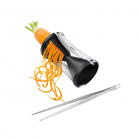 Espiralizador Spirelli e Pinça de Cozinha Soco Preto E Cinza - Gefu GEFU GF79
