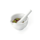 Almofariz Porcelana Ø7,7cm - Macino Branco - Gefu GEFU GF89083