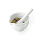 Mortero Porcelana Ø10cm - Macino Blanco - Gefu GEFU GF89084