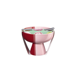Conjunto Taça e Colher para Gelado Morango Smoothie 11cm - Joy Rosa E Vermelho - Asa Selection ASA SELECTION ASA16491286