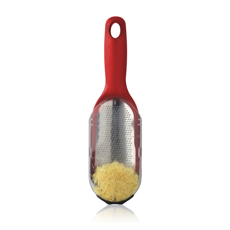 Stainless Steel Microplane Elite Series Fine Grater red 28.44 x 8.12 x 3.3 cm 