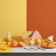 Orange Smoothie Footed Bowl 11cm - Joy Yellow And Orange - Asa Selection ASA SELECTION ASA16394286