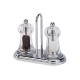 Salt And Pepper Mill Set 11cm - Brasserie Transparent - Peugeot Saveurs PEUGEOT SAVEURS PG19051
