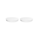 Conjunto de 2 Tampas com Silicone Branco - Opal - Asa Selection ASA SELECTION ASA11900017