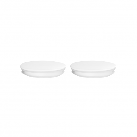 Conjunto de 2 Tampas com Silicone Branco - Opal - Asa Selection ASA SELECTION ASA11900017