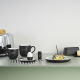 Prato para Snacks 14cm Snack Attack - Hey! Preto - Asa Selection ASA SELECTION ASA17130277