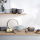 Eat, Sleep, Repeat Dessert Plate - Hey! Grey - Asa Selection ASA SELECTION ASA17144277