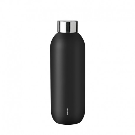 Drinking Bottle 600ml - Keep Cool Black - Stelton STELTON STT355-3
