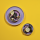 Purple Plate 14cm - Tapero & Ti Amo Viva Purple - Asa Selection ASA SELECTION ASA25141532