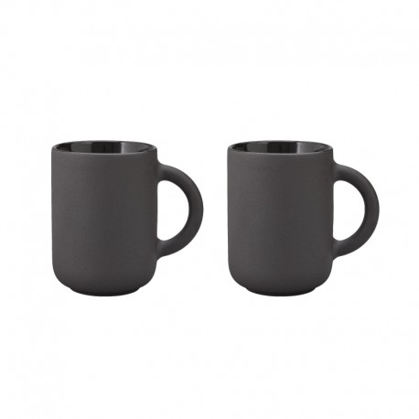 Caneca 35Cl - Theo 2 Pcs Preto Mate - Stelton STELTON STTX-639