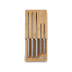 Knife Set with Bamboo Storage Tray - Elevate Steel - Joseph Joseph JOSEPH JOSEPH JJ10563