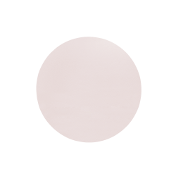 Mantel Individual Redondo Rosa Polvo - PVC - Asa Selection ASA SELECTION ASA7862420