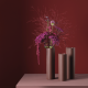 Bordeaux Vase 30cm - Lines & Squares Bordeaux - Asa Selection ASA SELECTION ASA60084622