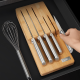 Knife Set with Bamboo Storage Tray - Elevate Steel - Joseph Joseph JOSEPH JOSEPH JJ10563