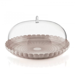 Prato para Bolos com Campânula Toupeira - Tiffany - Guzzini