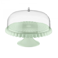 Prato para Bolos com Pé e Campânula S Verde Malva - Tiffany - Guzzini GUZZINI GZ199401243