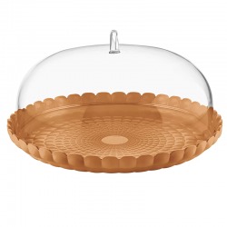 Prato para Bolo com Campânula Terracotta - Tiffany - Guzzini GUZZINI GZ199500242