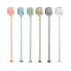 Set of 6 Cocktail Spoons - Tiffany Assorted - Guzzini GUZZINI GZ10790052