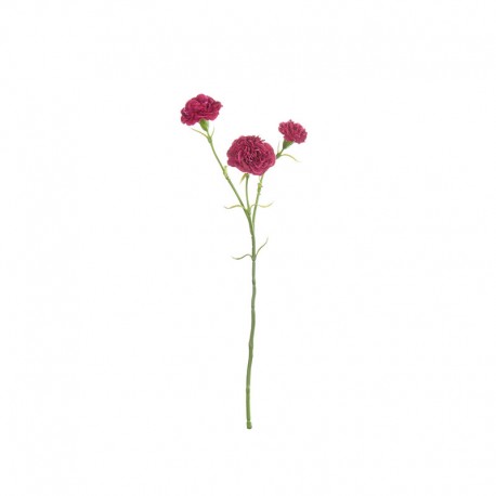Artificial 3 Carnation Twig Purple 61cm - Deko - Asa Selection ASA SELECTION ASA66682444