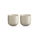 Conjunto de 2 Copos para Chá 200ml - Coppa Tofu Bege - Asa Selection ASA SELECTION ASA19082184