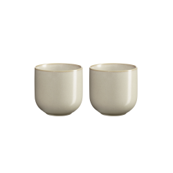 Conjunto de 2 Copos para Chá 200ml - Coppa Tofu Bege - Asa Selection ASA SELECTION ASA19082184