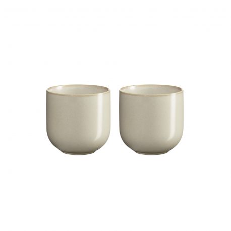 Conjunto de 2 Copos para Chá 200ml - Coppa Tofu Bege - Asa Selection ASA SELECTION ASA19082184