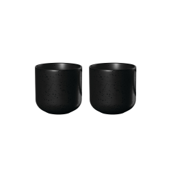 Set of 2 200ml Tea Cups - Coppa Kuro Black - Asa Selection ASA SELECTION ASA19082190