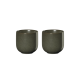 Set of 2 200ml Tea Cups - Coppa Nori Green - Asa Selection ASA SELECTION ASA19082192