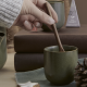 Set of 2 200ml Tea Cups - Coppa Nori Green - Asa Selection ASA SELECTION ASA19082192