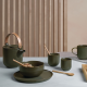 Set of 2 200ml Tea Cups - Coppa Nori Green - Asa Selection ASA SELECTION ASA19082192