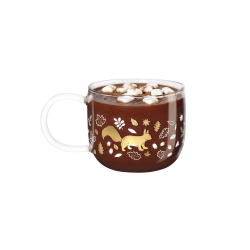 Caneca 400ml Folhas - Winter Magic Transparente - Asa Selection ASA SELECTION ASA16961486