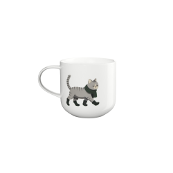 Caneca Gato 400ml - Coppa Winter Animals Branco - Asa Selection ASA SELECTION ASA19493014