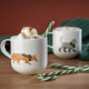 Caneca Gato 400ml - Coppa Winter Animals Branco - Asa Selection ASA SELECTION ASA19493014