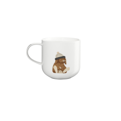Caneca Coelho 400ml - Coppa Winter Animals Branco - Asa Selection ASA SELECTION ASA19495014