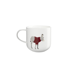 Caneca Burro 400ml - Coppa Winter Animals Branco - Asa Selection ASA SELECTION ASA19497014