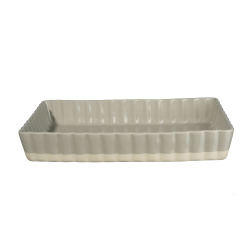 Assadeira Retangular Bege 34,5x21,5cm - Grande - Asa Selection ASA SELECTION ASA40511315