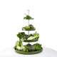 Green 4-Tier Etagere 61cm - Grande Green - Asa Selection ASA SELECTION ASA92153378