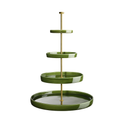 Etagere Verde/Dorado 4 Niveles 61cm - Grande - Asa Selection