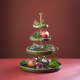 Etagere Verde/Dorado 4 Niveles 61cm - Grande - Asa Selection ASA SELECTION ASA92153478