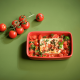Fuente Rectangular Rojo 21x14cm - Grande - Asa Selection ASA SELECTION ASA40540394