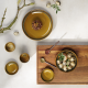 Plato Llano 27cm Platino - Il Capriccio Antracita - Asa Selection ASA SELECTION ASA51160561
