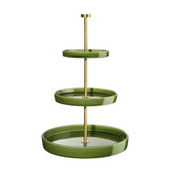 Green and Gold 3-Tier Etagere 41cm - Grande Green And Gold - Asa Selection ASA SELECTION ASA92154478