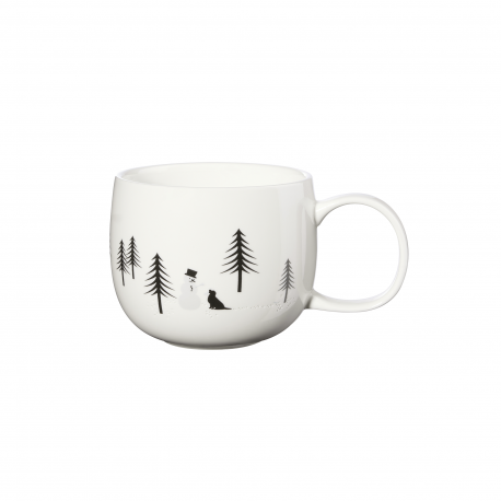 Caneca 400ml Retriever - Joy Snow Tracks Branco - Asa Selection ASA SELECTION ASA16876286