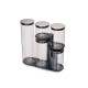 5 Glass Storage Set - Podium 100 Grey - Joseph Joseph JOSEPH JOSEPH JJ95035