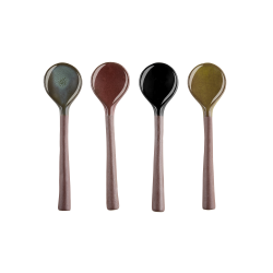 Conj. 4 Colheres Cerâmica 12cm Multicolorido Brilhante - Umami - Asa Selection ASA SELECTION ASA10961581