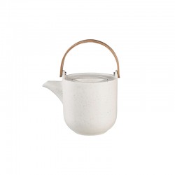 Teapot with Wooden Handle 600ml – Coppa Sencha White - Asa Selection ASA SELECTION ASA19371193