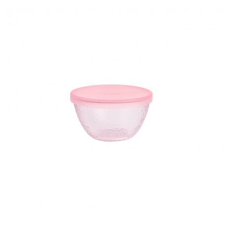 Pink Glass Container with Lid - Fresco Pink - Alessi ALESSI ALESDC08/11P