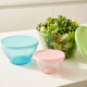 Light Blue Glass Container with Lid 15cm - Fresco Light Blue - Alessi ALESSI ALESDC08/15LAZ